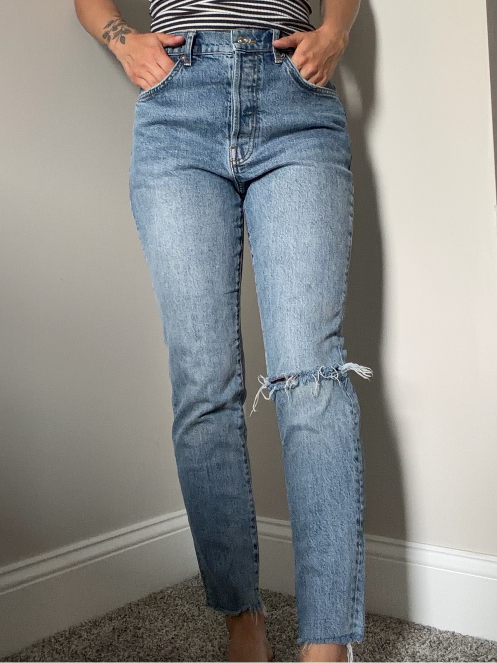 FREE PEOPLE Stella Skinny Jean